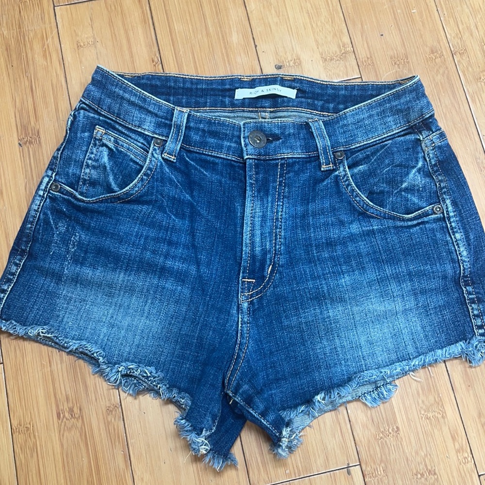 Rich & Skinny denim shorts